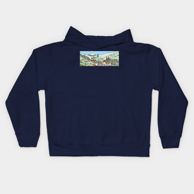 Quito Kids Hoodie by RebecaZum